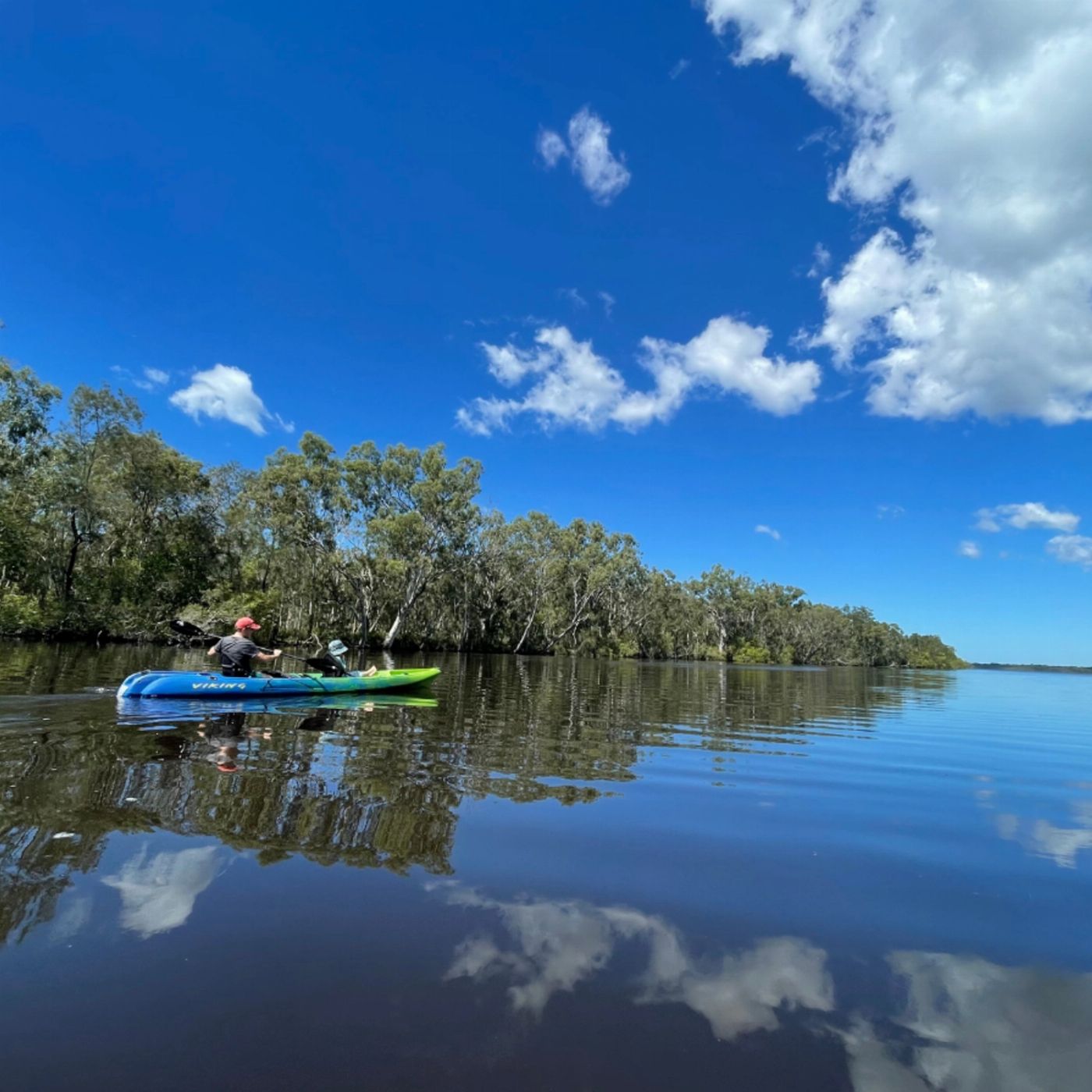 By Earth & Ocean Kayak Tour Noosa/Southern end Everglades & Stingrays AM