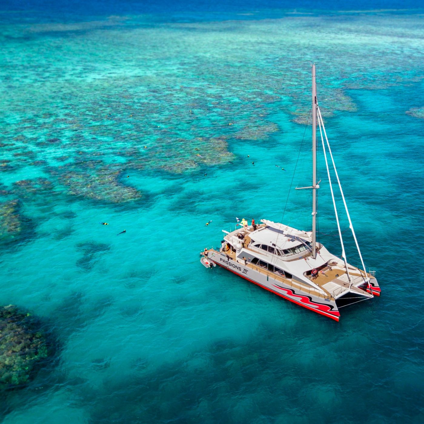 Passions of Paradise Full Day Outer Great Barrier Reef Tour + 2 Certified Dives
