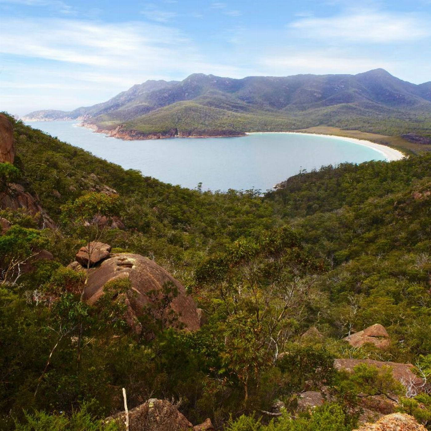 Tassie Tours A Day At Wineglass Bay - Launceston to Hobart