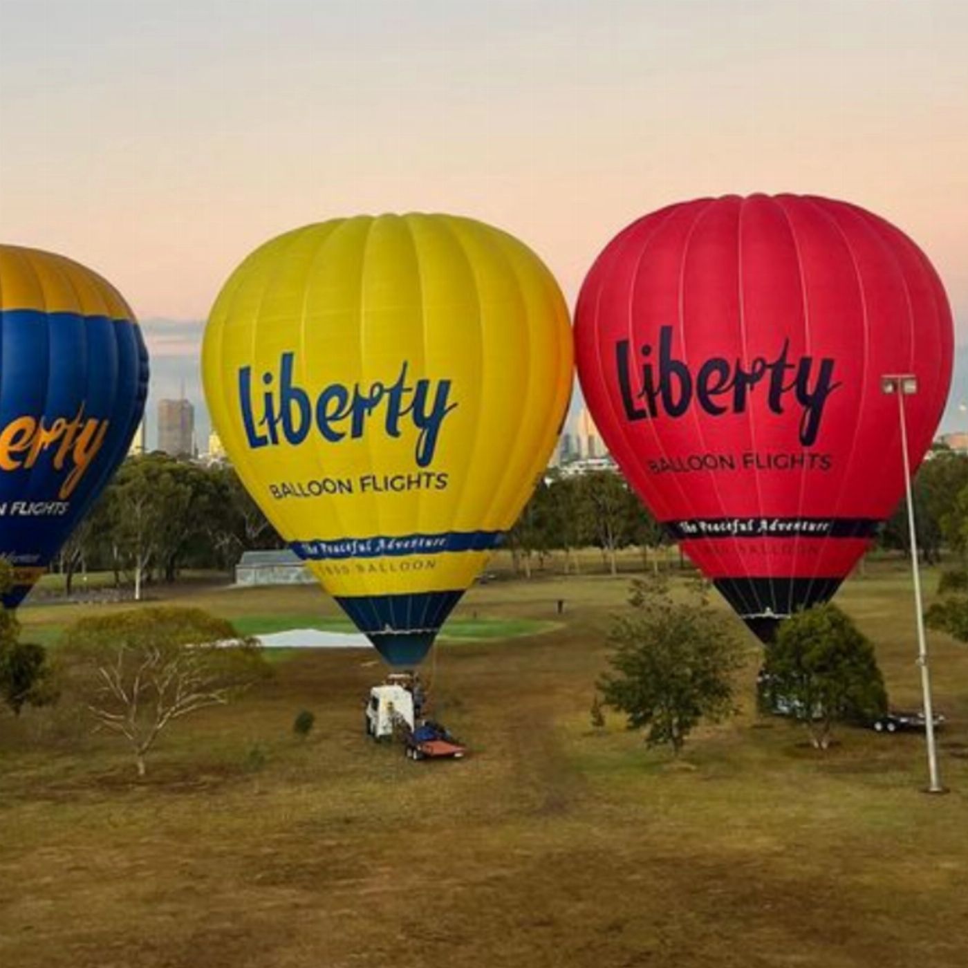 Liberty balloon Flights Balloon Flight Melbourne with Breakfast