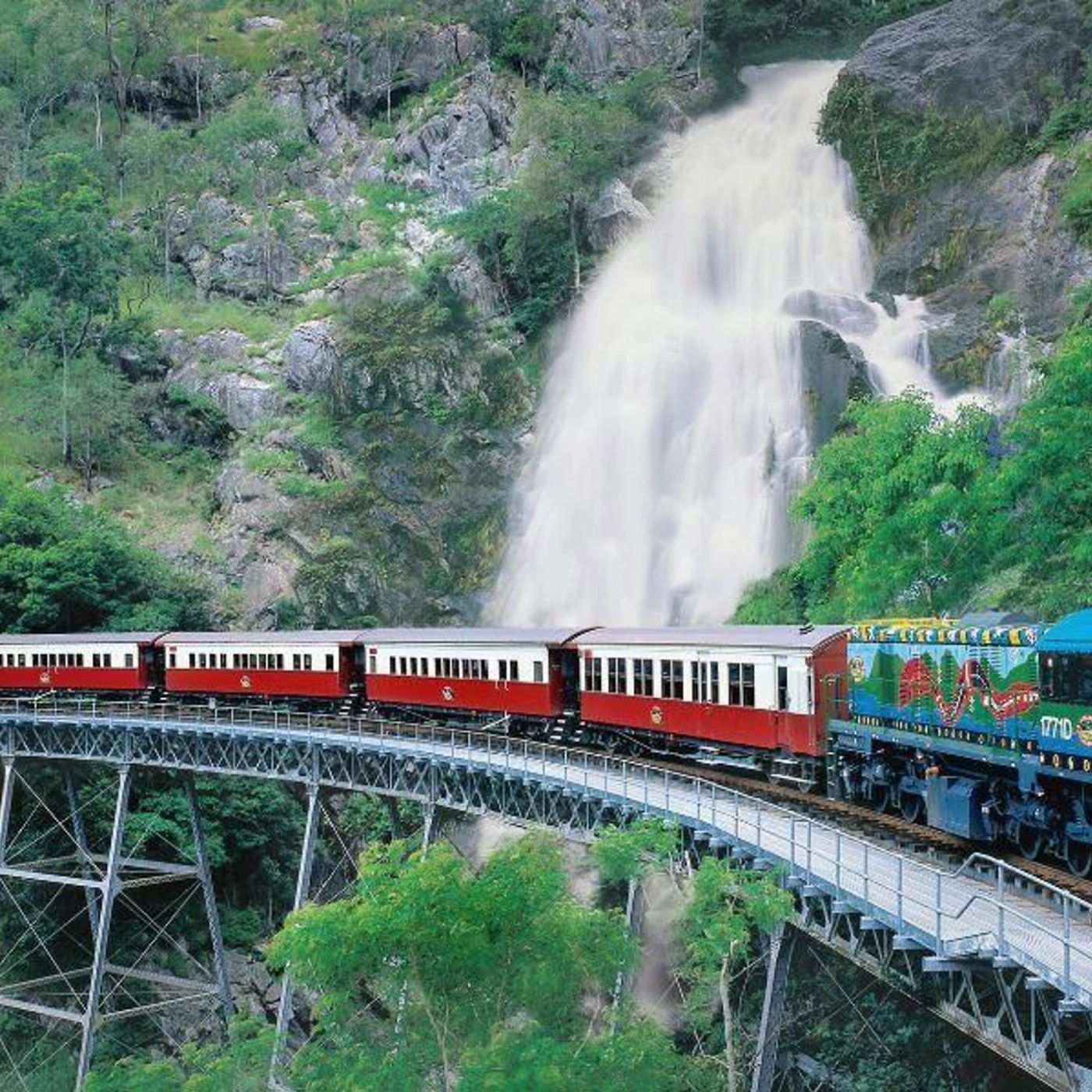 Tropic Wings Kuranda Deluxe with Kuranda Scenic Railway and Australian Butterfly Sanctuary with Port Douglas transfers (PEALT Tour)