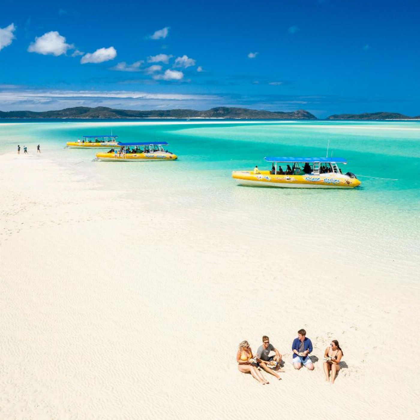 Ocean Rafting Half Day Dash | Morning | Whitehaven Beach and Hill Inlet