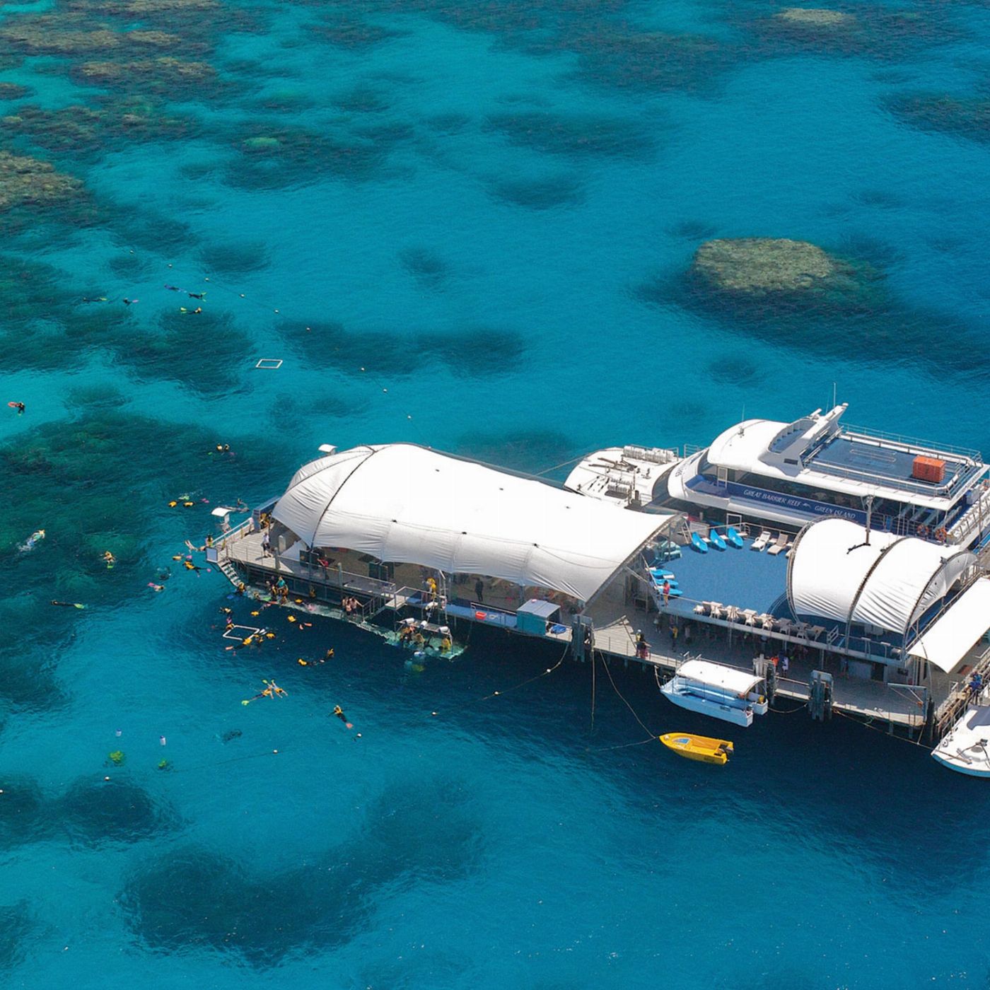 Great Adventures Green Island + Moore Reef Pontoon Combo (Family Rate)