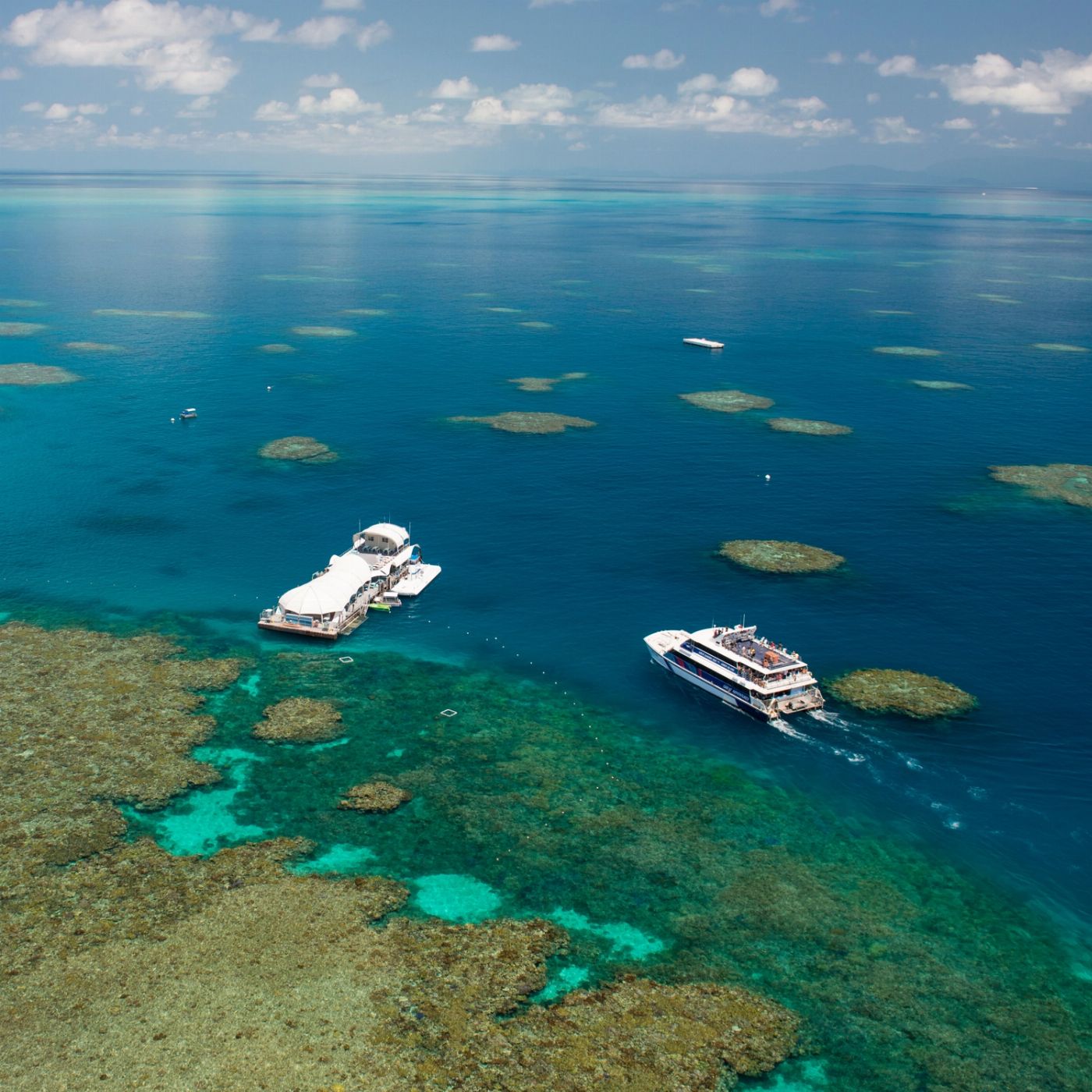 Great Adventures Green Island + Moore Reef Pontoon Combo (Family Rate)