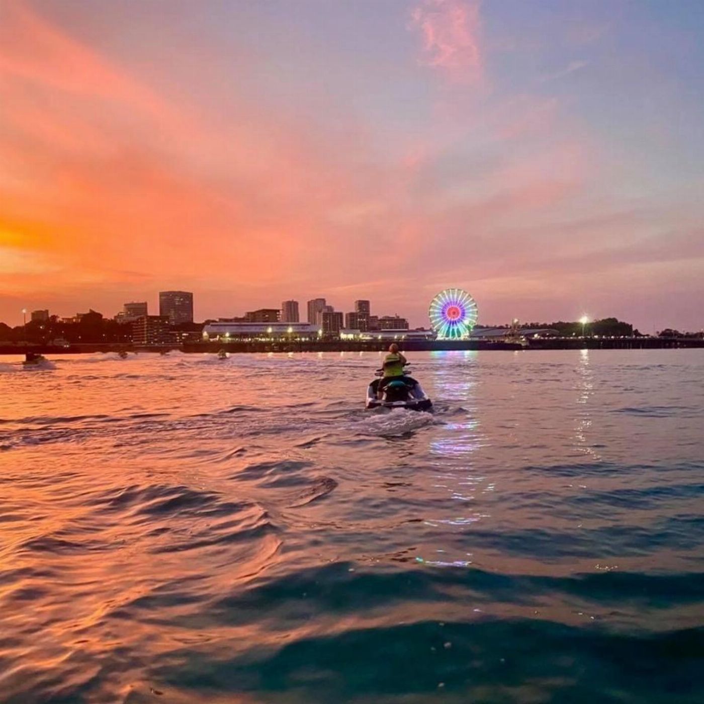 00Seven Adventures Golden Eye Sunset Jetski Tour + Additional Passenger