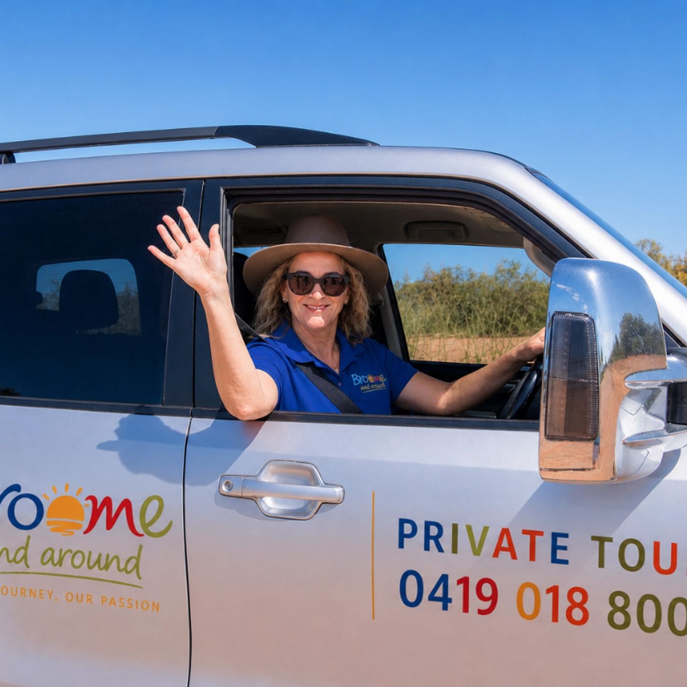 Broome And Around Bus Charters and Tours Luxury Private Broome Experience – VIP Discovery Tour - Luxury 7 Seater 4WD Vehicle