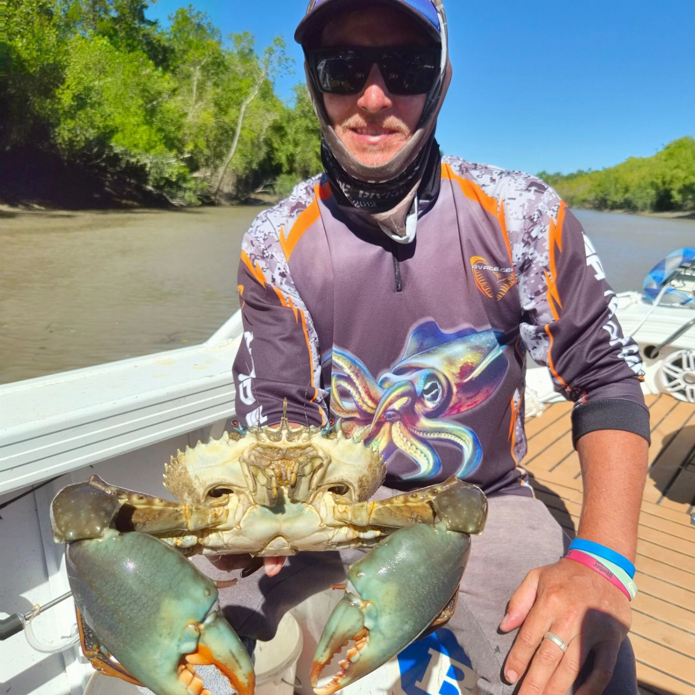 Whitsundays Fishing Guide Full Day Proserpine River Fishing & Crabbing