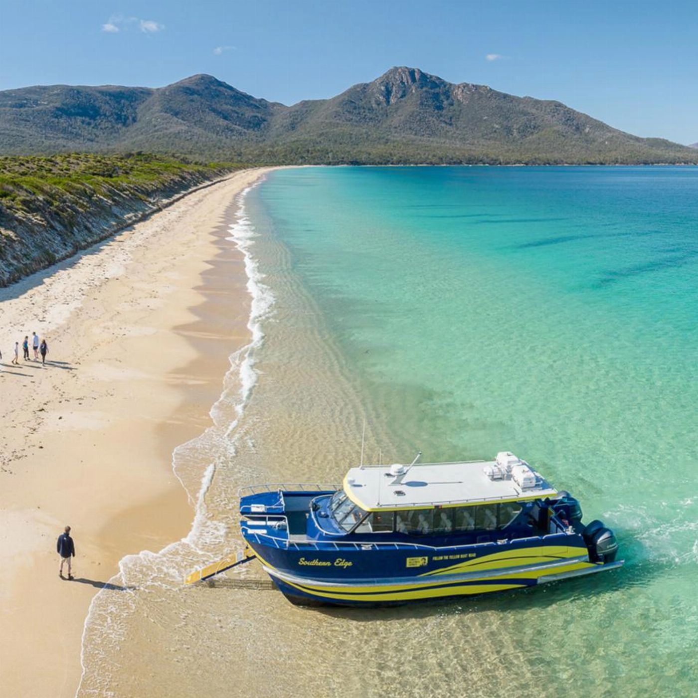Pennicott Wilderness Journeys Freycinet Aqua Express One-Way Coles Bay to Cooks Beach