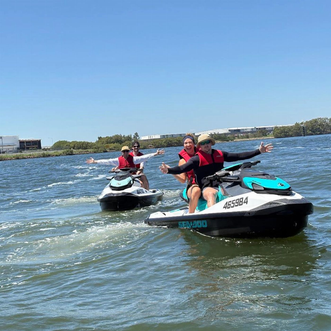 Poseidon Adventure Moreton Bay Jet Ski Tour