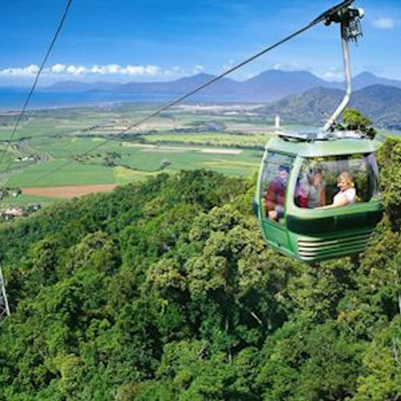 Tropic Wings Kuranda Deluxe with Skyrail & Butterflies (Family 2A/2C Per Person Rate) - SALE