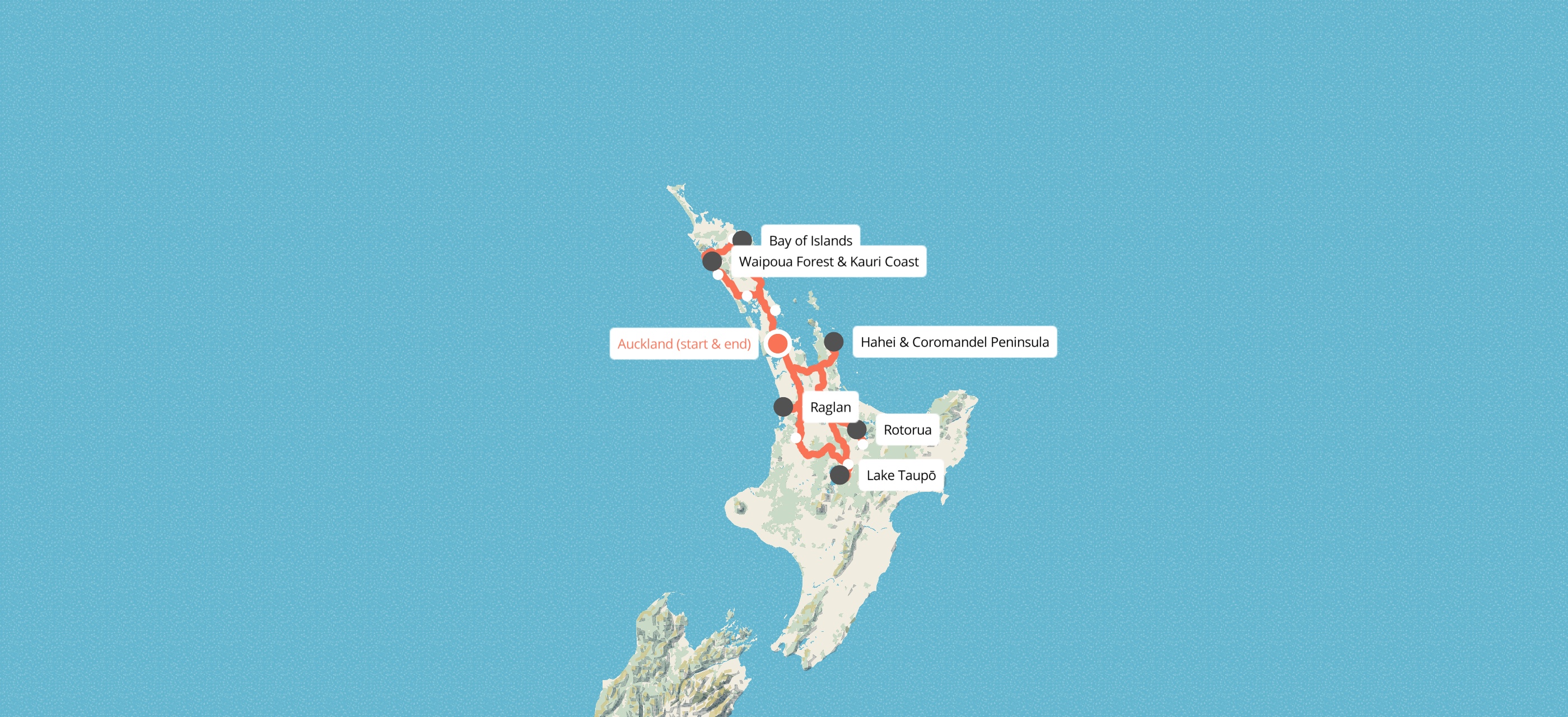 11 Day Great Northern Voyage Tour map