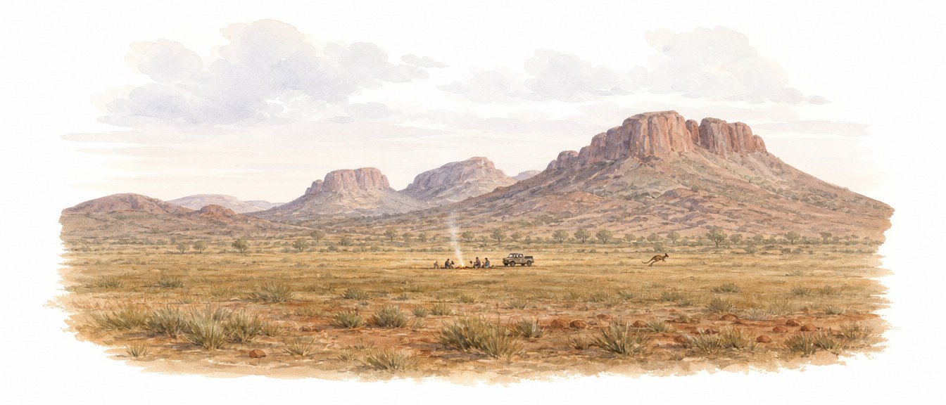 Outback landscape